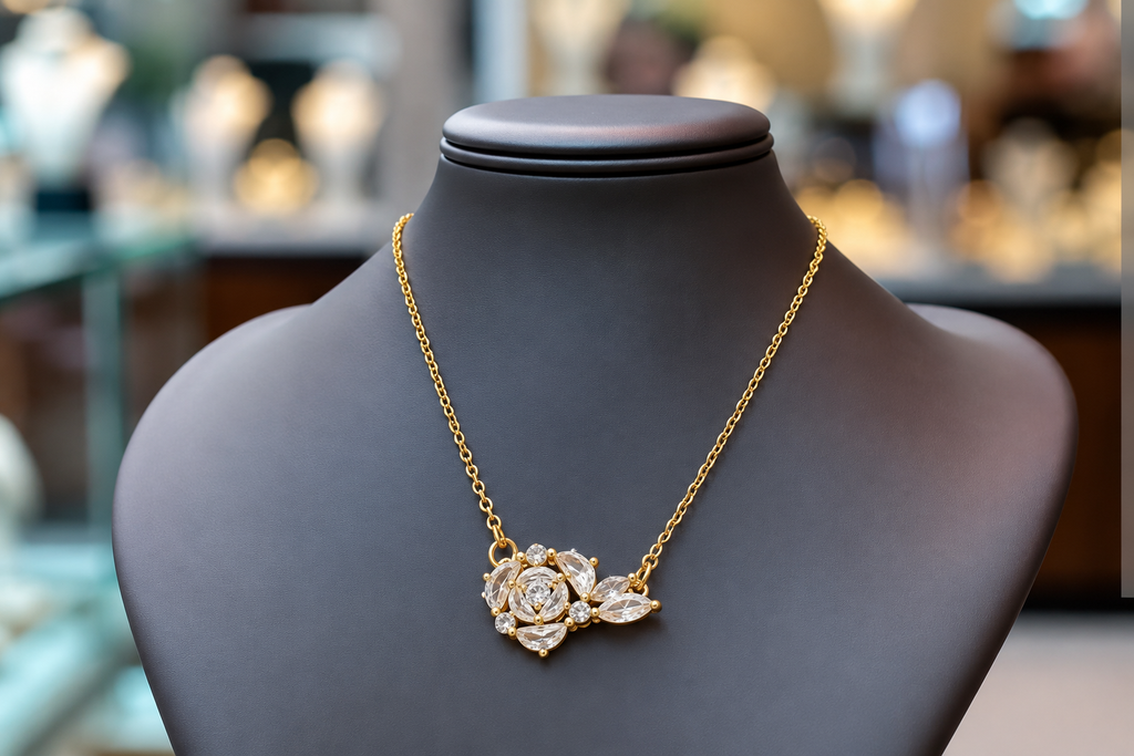 Flowers Pendant Necklace